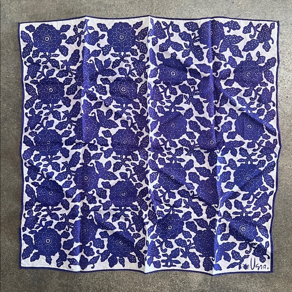 Vintage Vera Neumann Purple Scarf Lady Bug - Picture 1 of 8